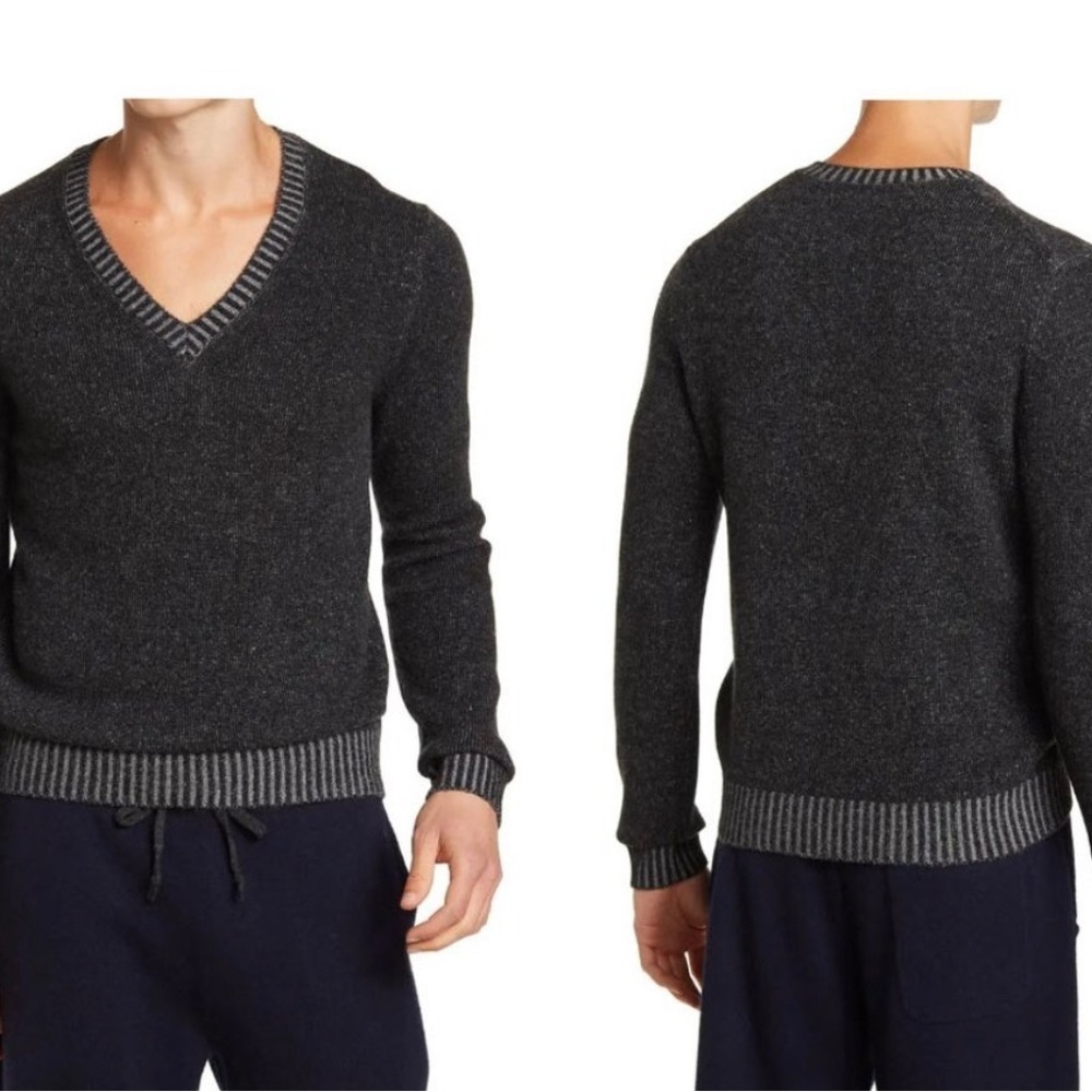 Amicale Men’s Wool & Cashmere-Blend Sweater reg $395